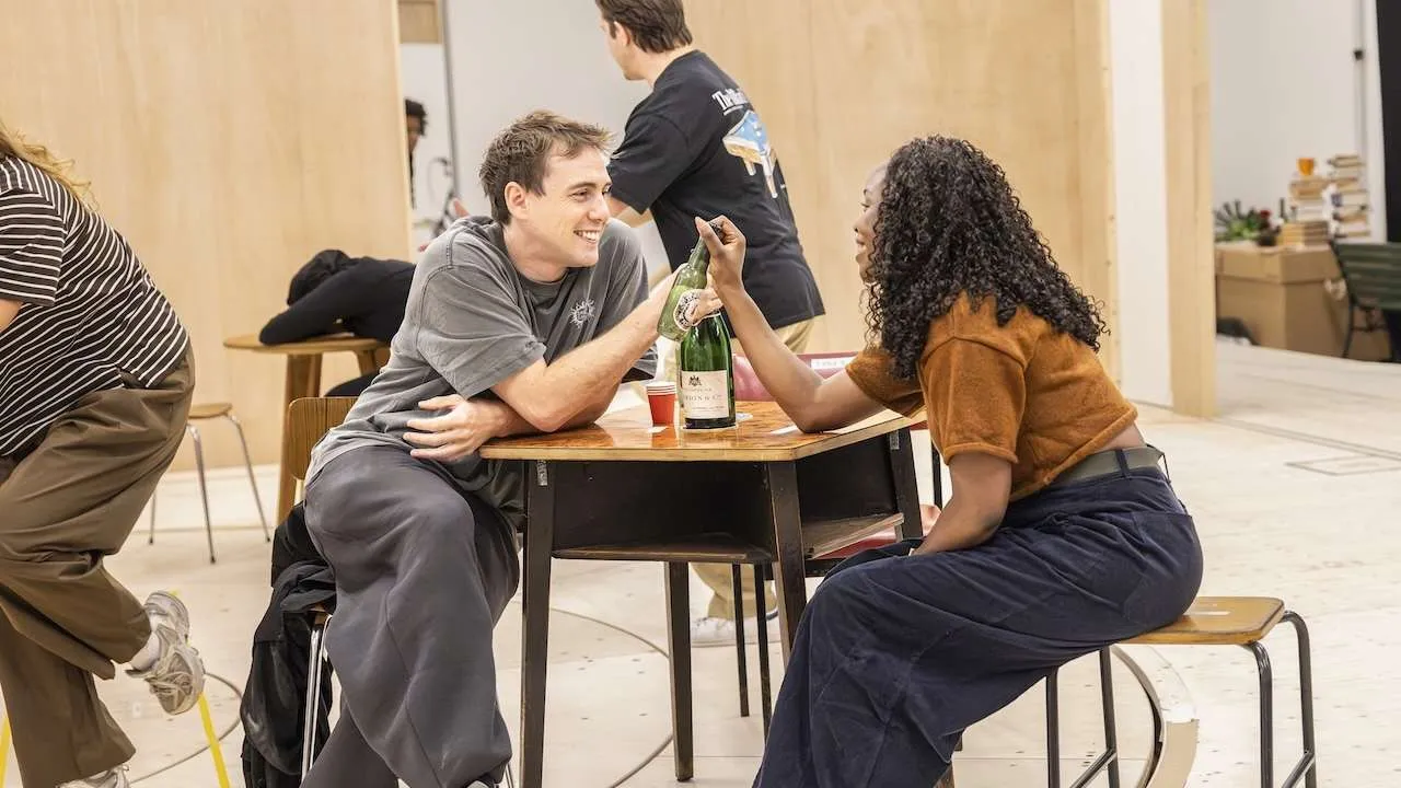 One Day the Musical in Rehearsals. Photo by Pamela Raith