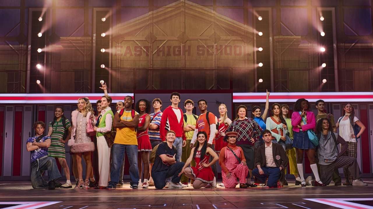 The cast of Disney's HIGH SCHOOL MUSICAL. Photo by Matt Crockett