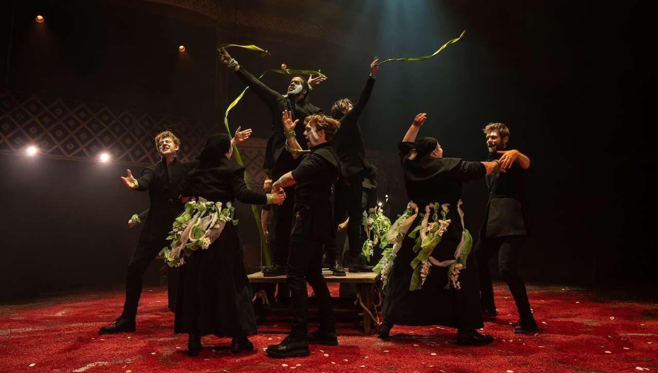 The cast of Martin Guerre 2. Photo by Helen Maybanks.